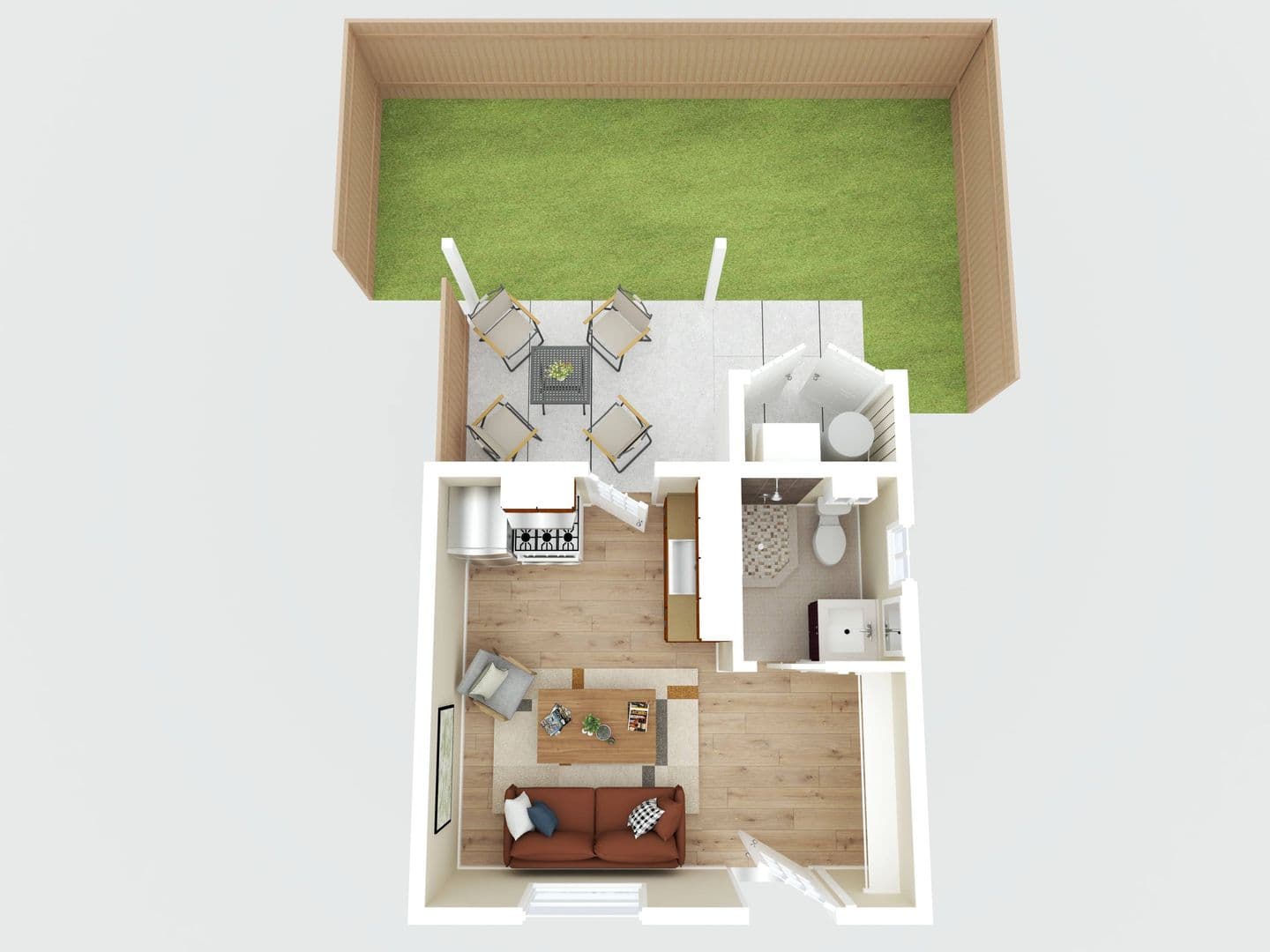 Long Beach Apartment: 3820 Cedar Ave. Unit A