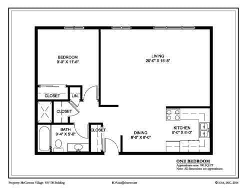 St. Paul Apartment: 99 W. California Ave. #103
