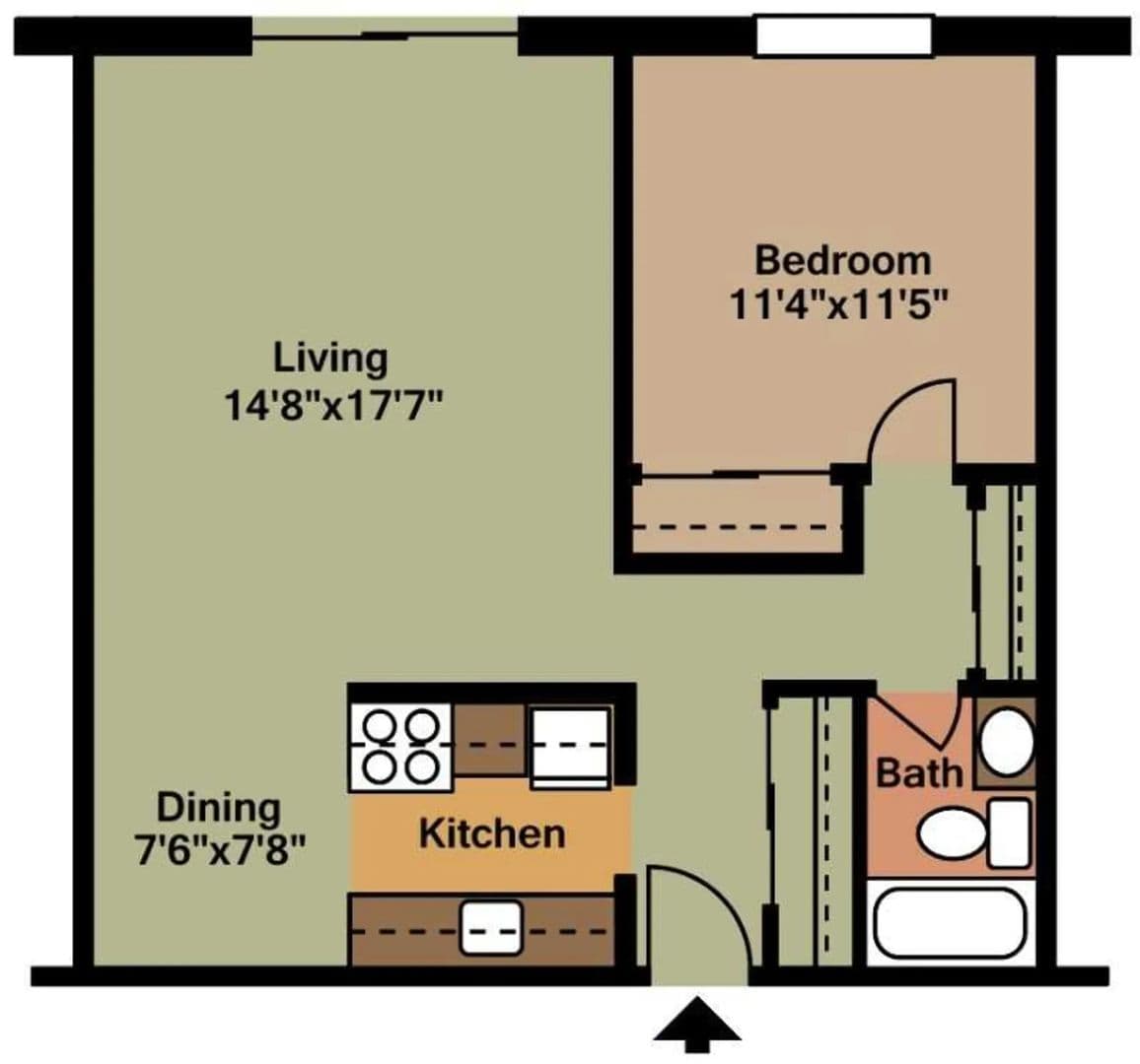 Coon Rapids Apartment: 9985 Butternut Street NW