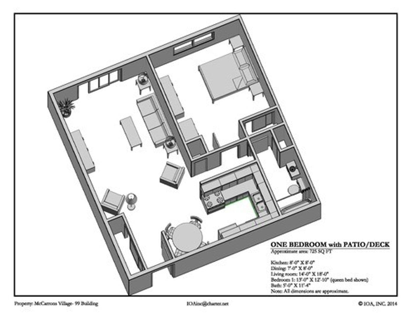 St. Paul Apartment: 99 W. California Ave. #103
