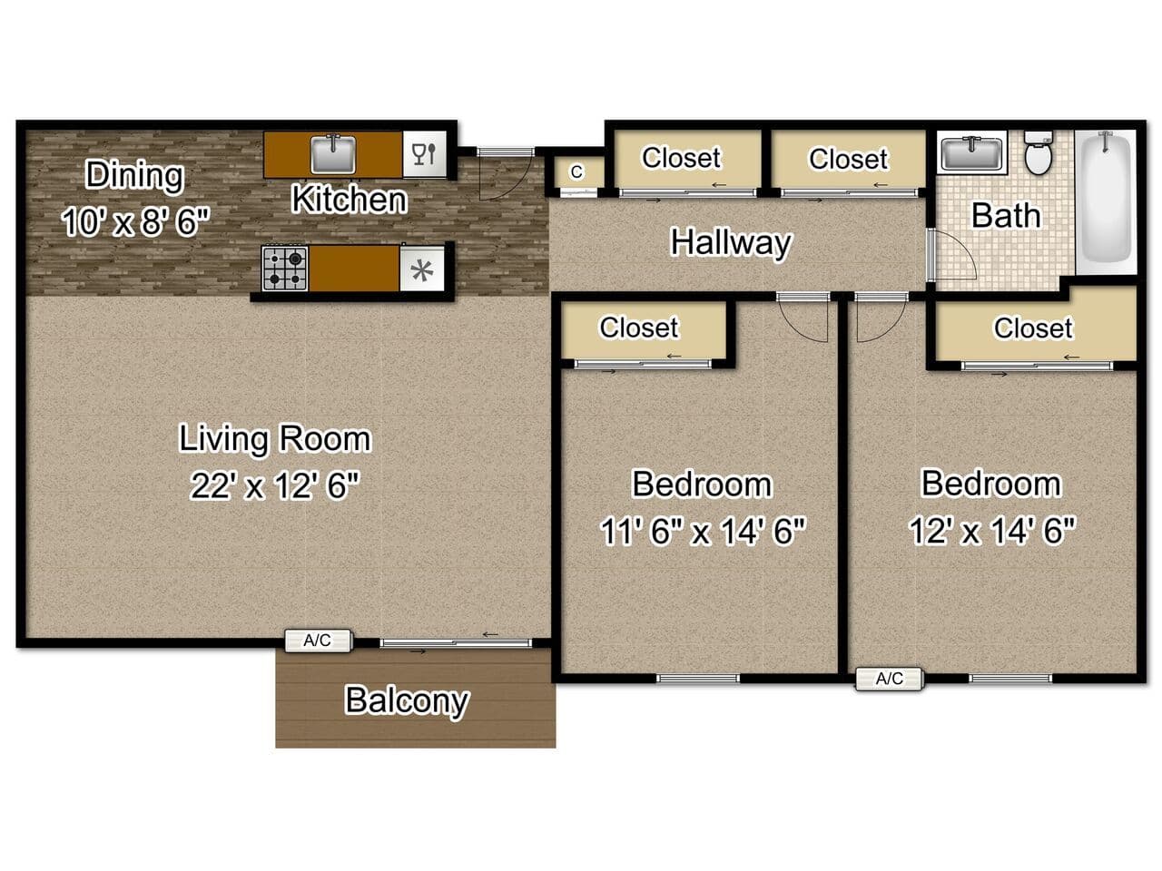 St. Paul Apartment: 1829 Furness Street