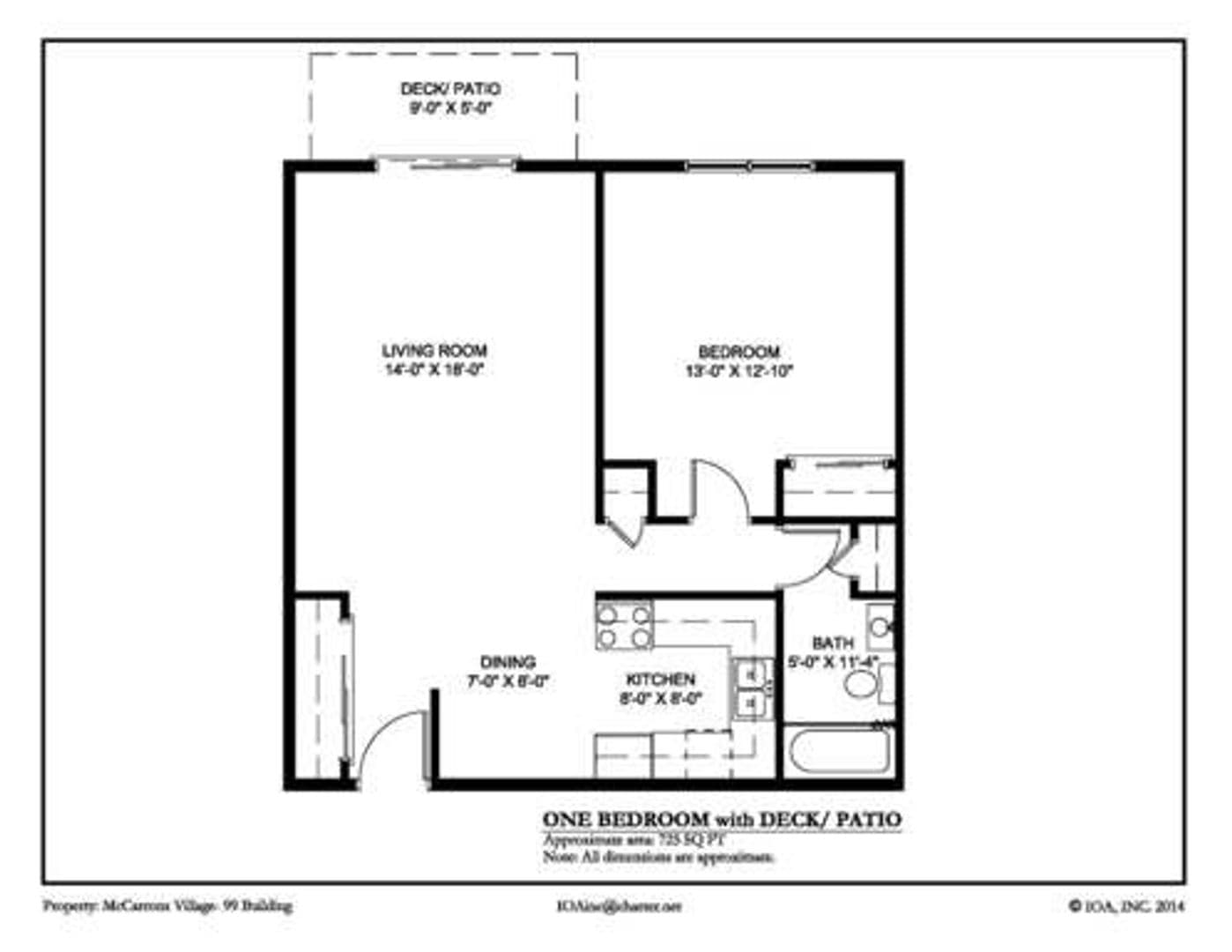 St. Paul Apartment: 99 W. California Ave. #103
