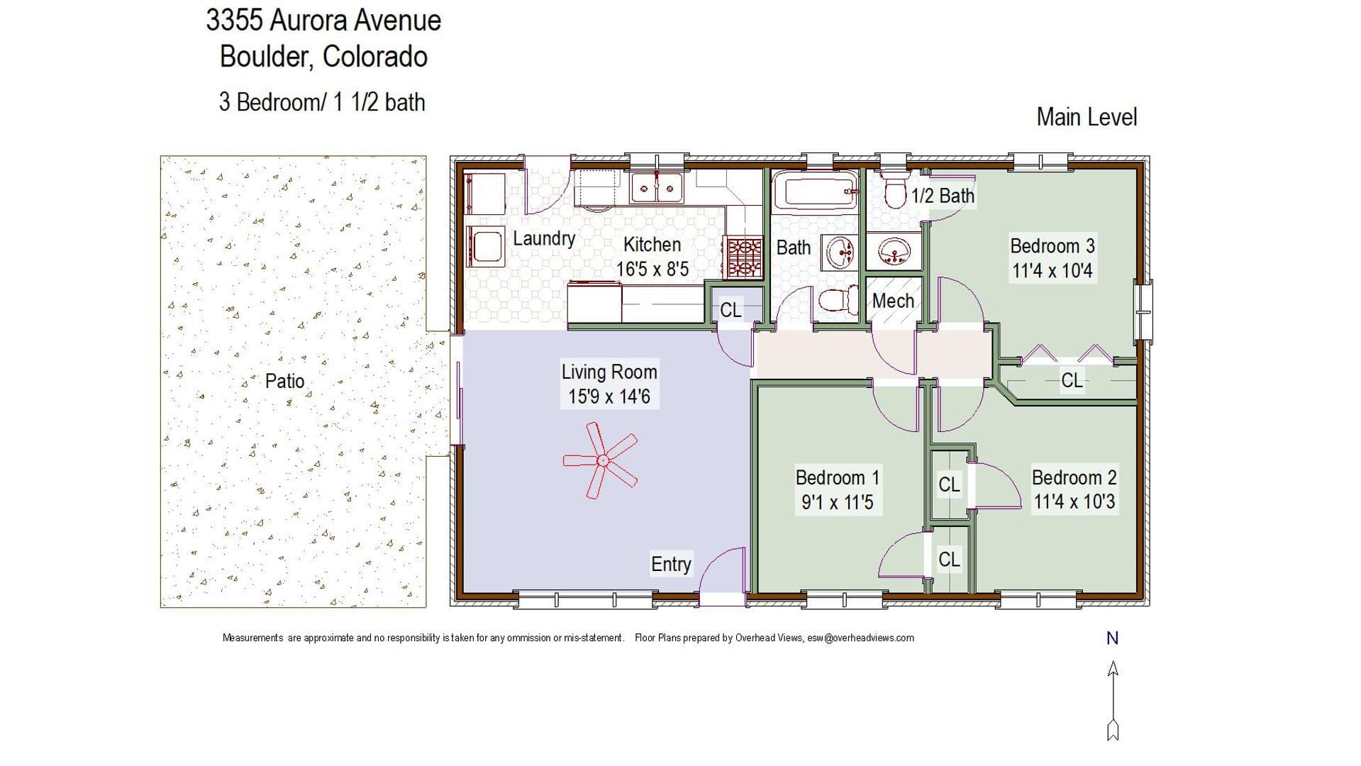 Boulder House: 3355 Aurora Ave