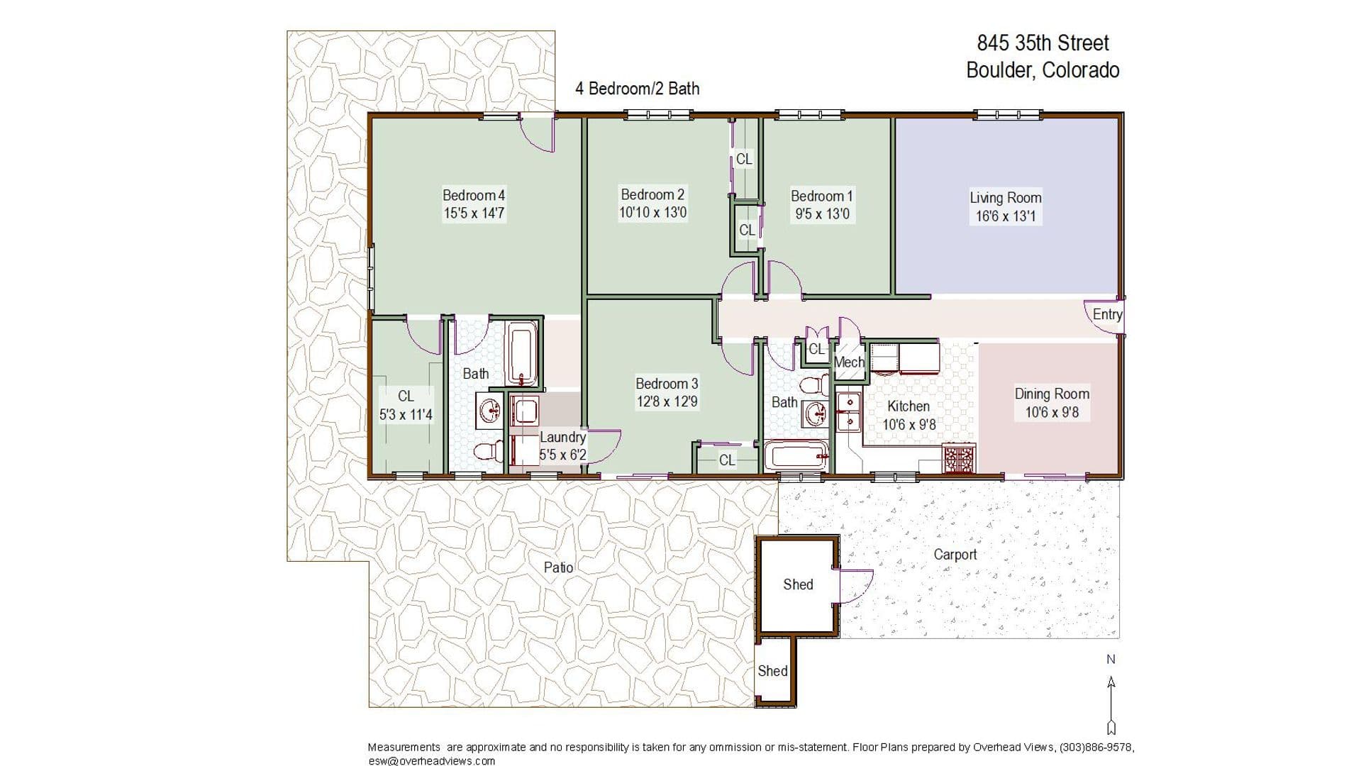 Boulder House: 845 35th Street