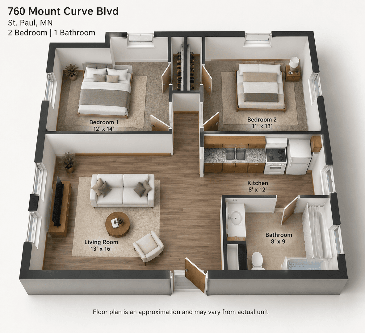 Saint Paul Apartment: 760 Mount Curve Blvd