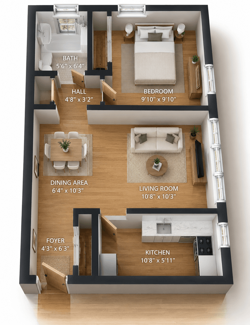 Saint Paul Apartment: 1573 Hartford Ave