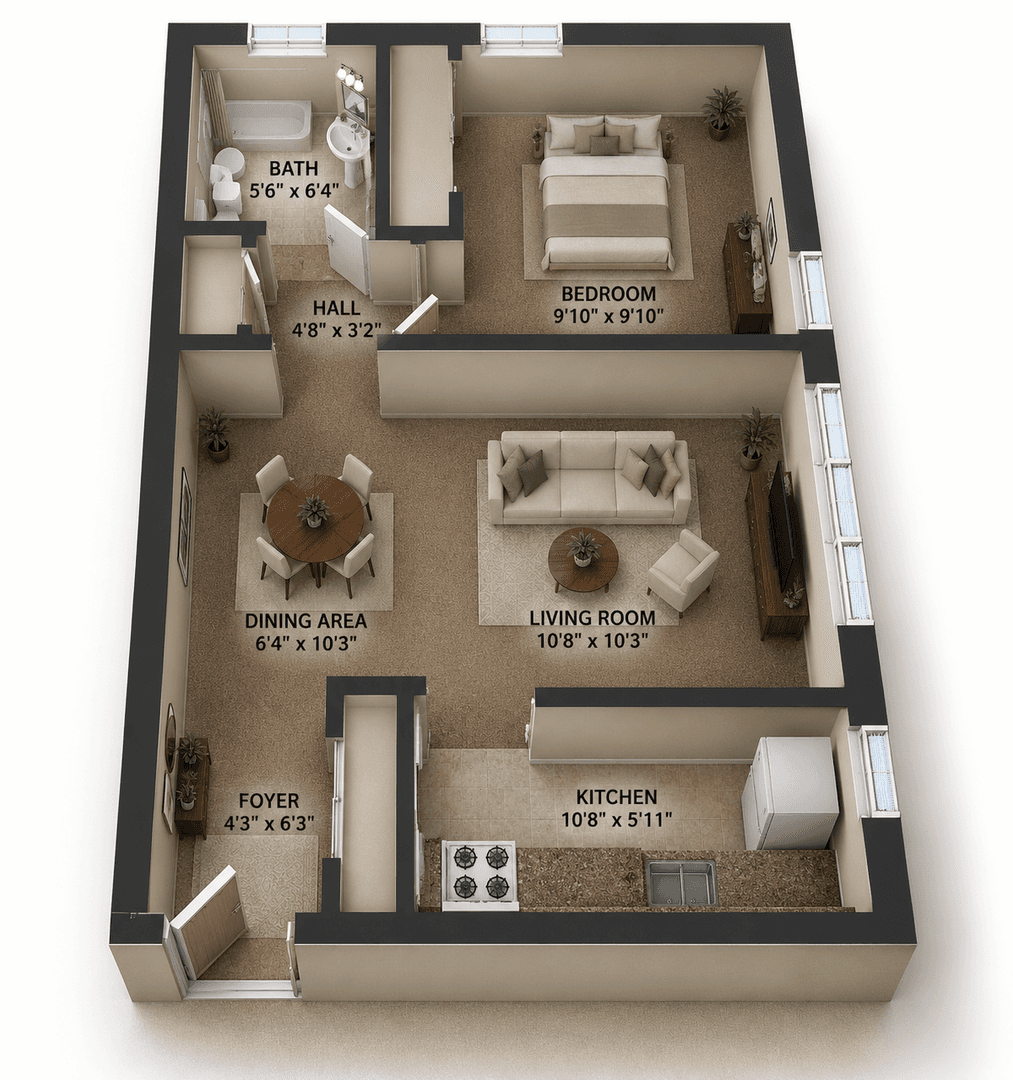 Saint Paul Apartment: 1573 Hartford Ave