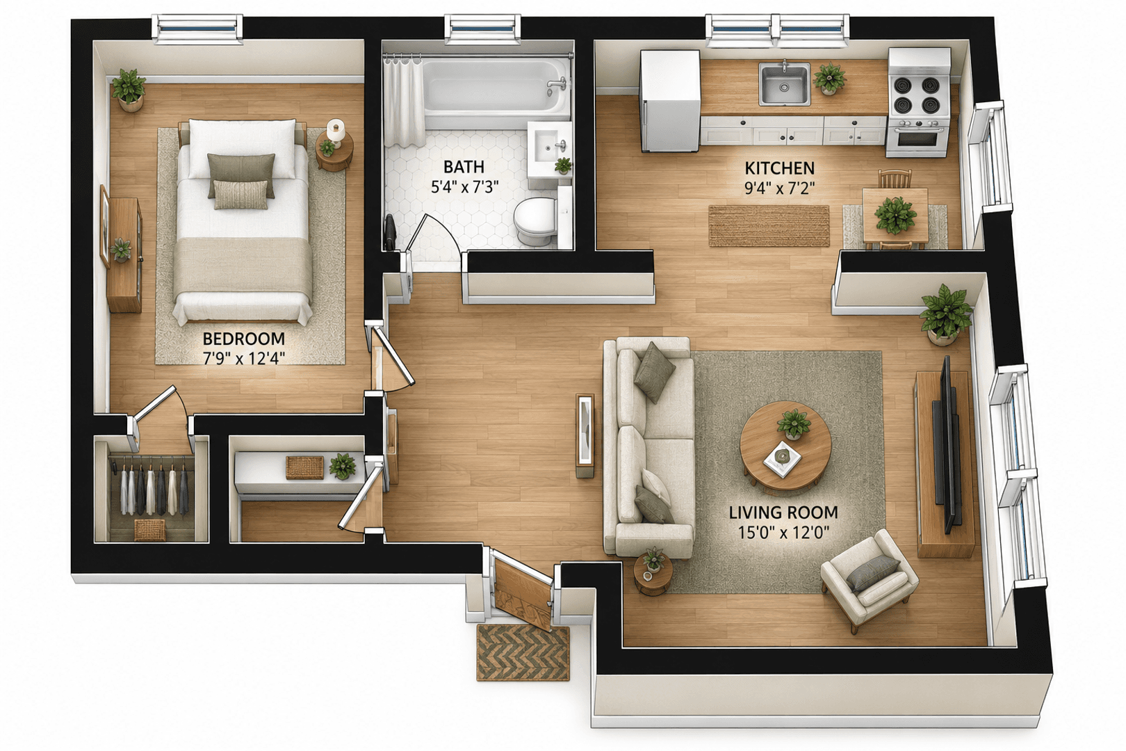 Saint Paul Apartment: 468 Herschel St.