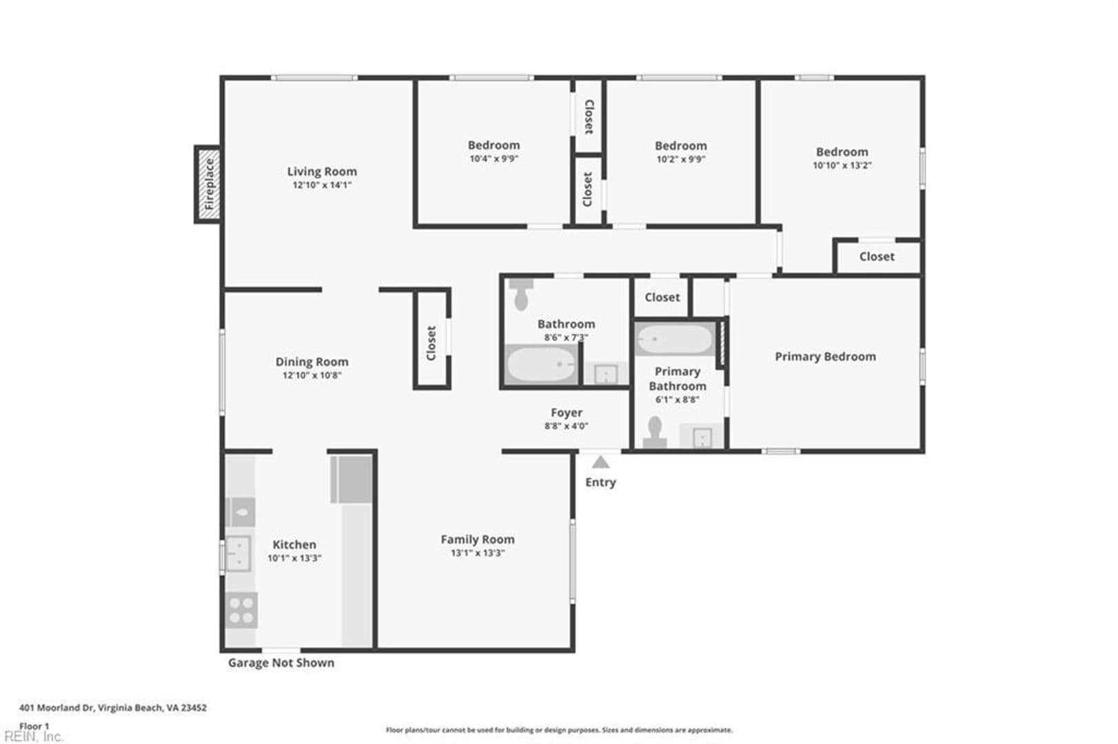 Virginia Beach House: 401 Moorland Drive