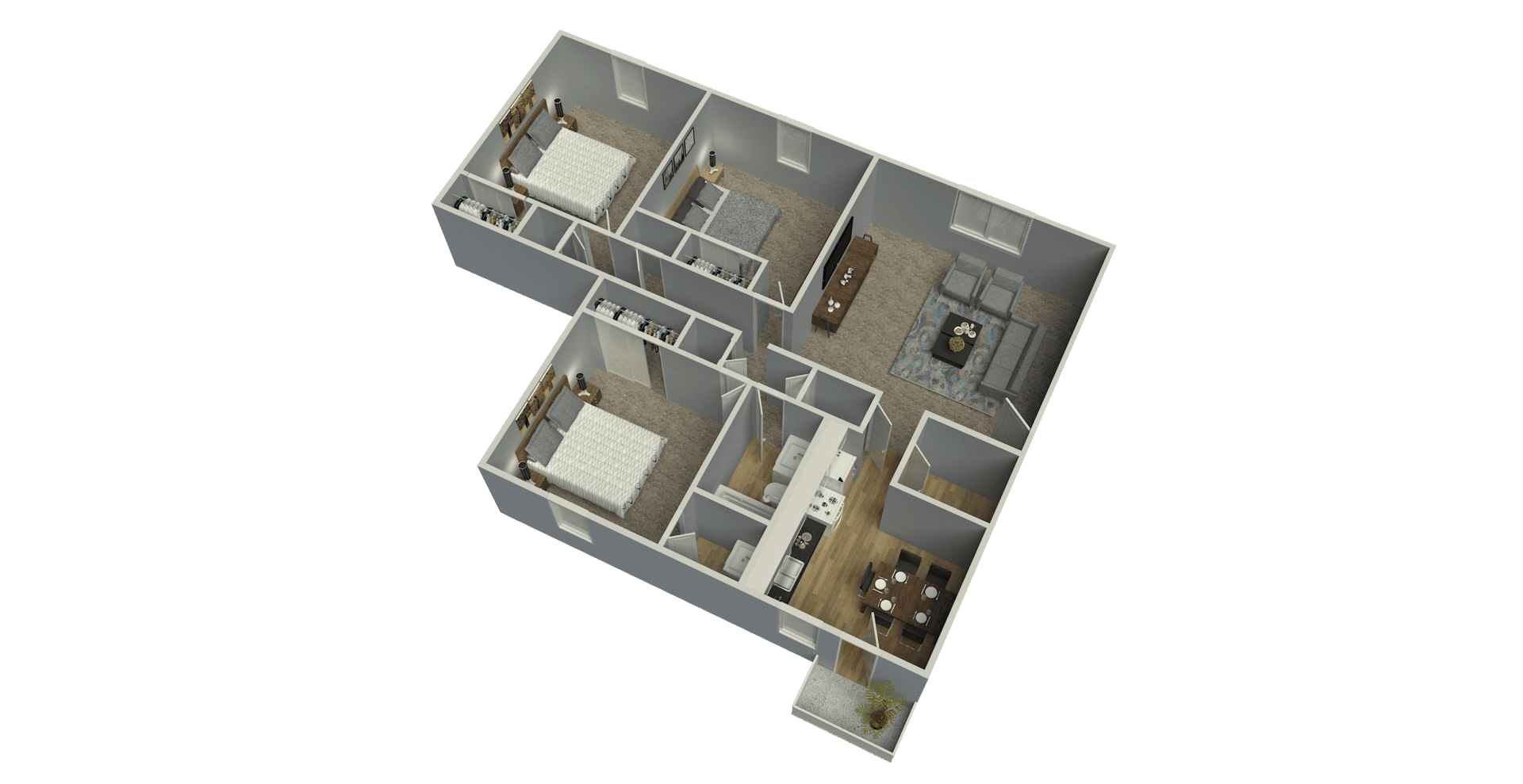 Edwardsville Apartment: 400-424 West Union St