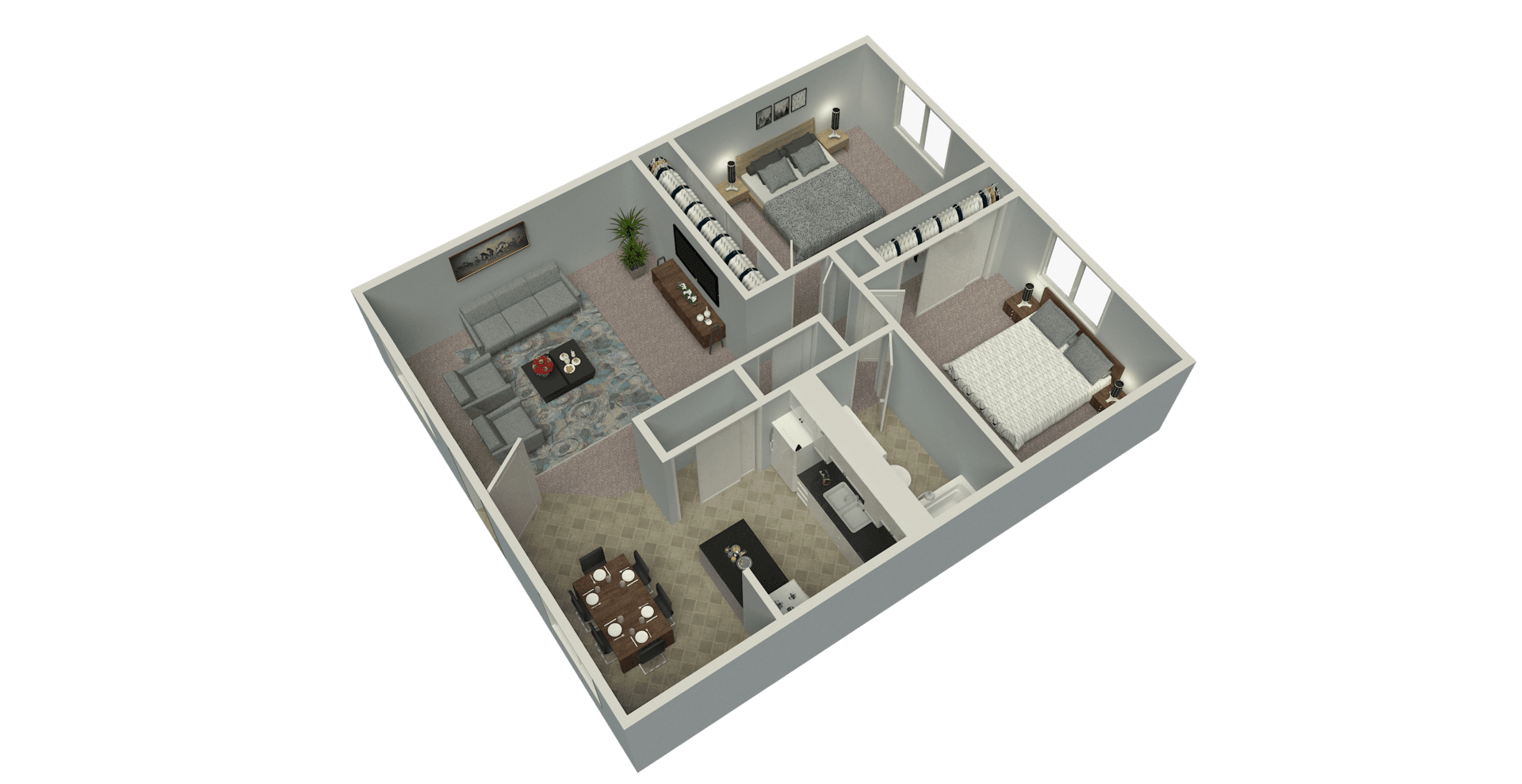 Edwardsville Apartment: 1124 University Dr
