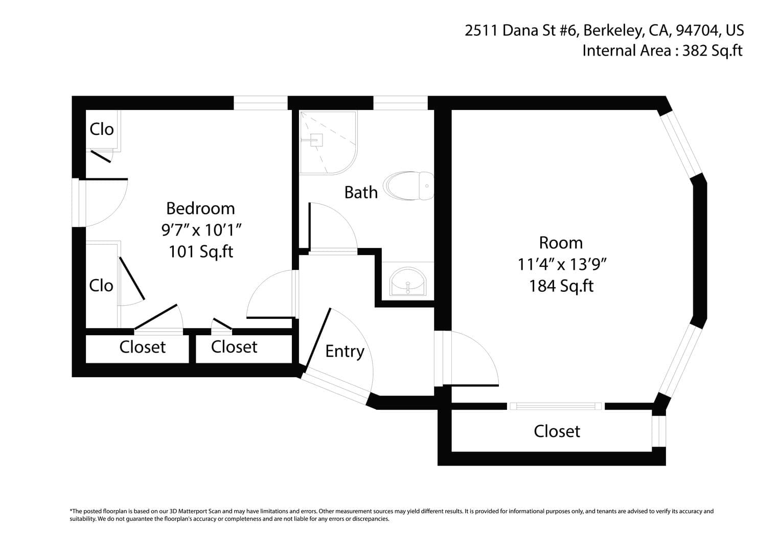 Berkeley Apartment: 2509 Dana St