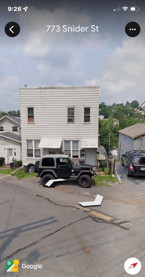 Morgantown Apartment: 773 Snider St.