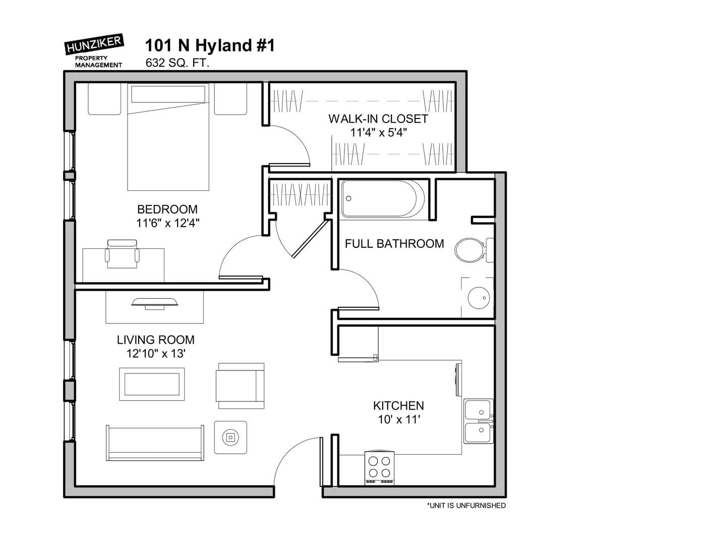 Ames Apartment: 101 N. Hyland