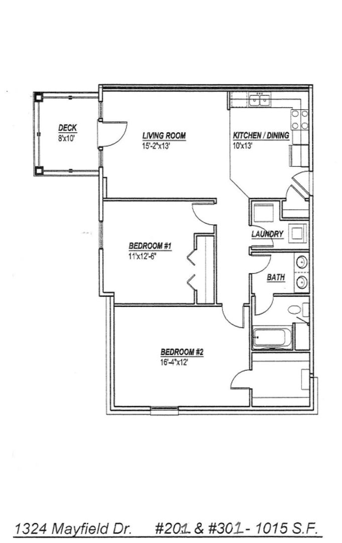 Ames Apartment: 1324 Mayfield
