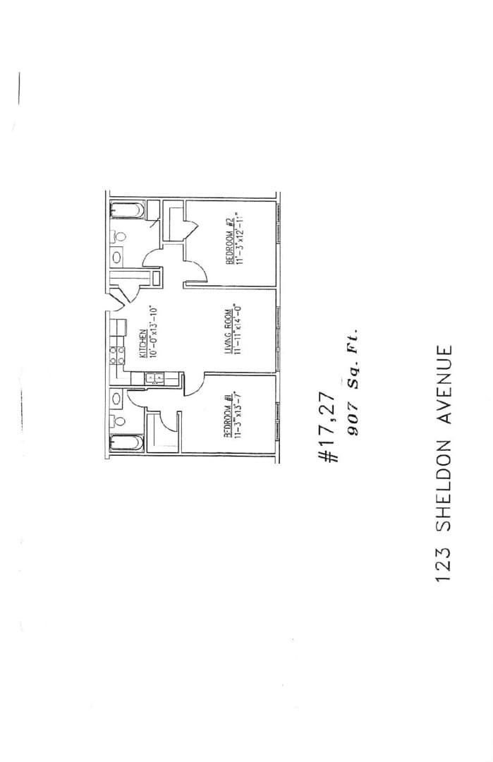 Ames Apartment: 123 Sheldon