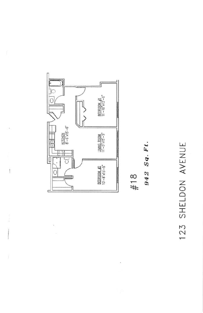 Ames Apartment: 123 Sheldon