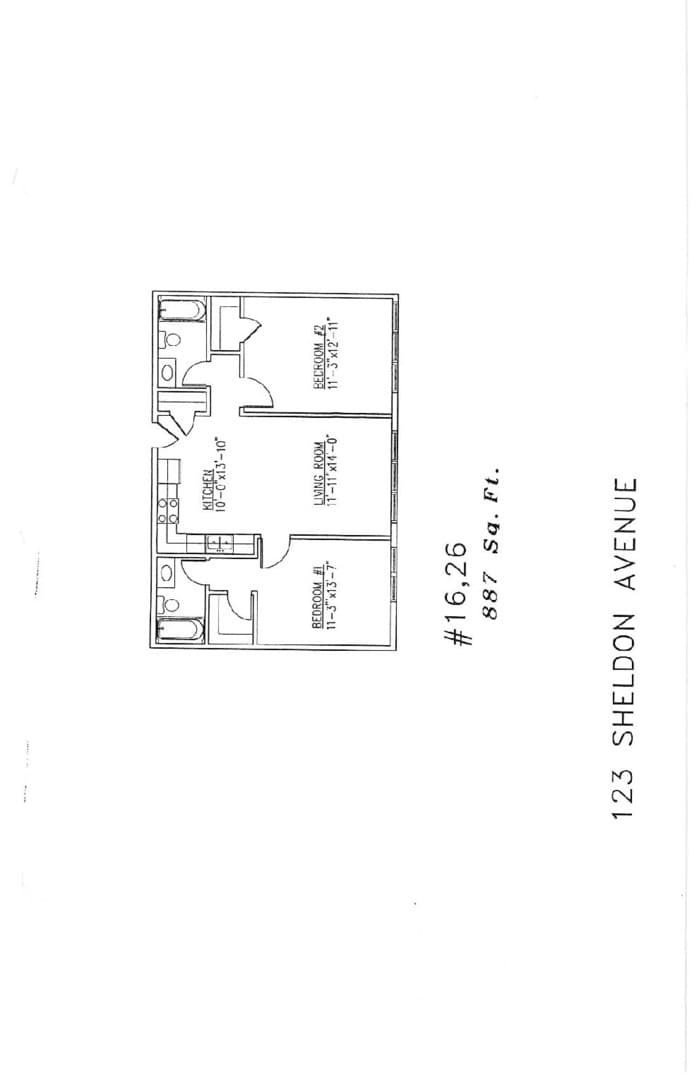 Ames Apartment: 123 Sheldon