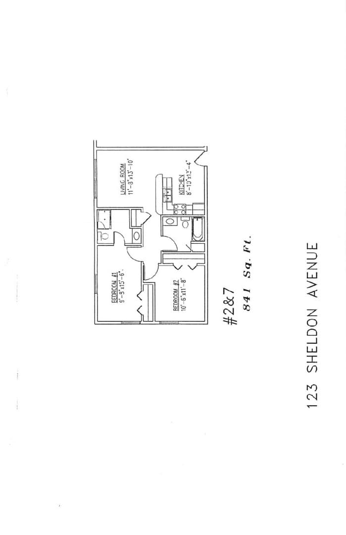 Ames Apartment: 123 Sheldon