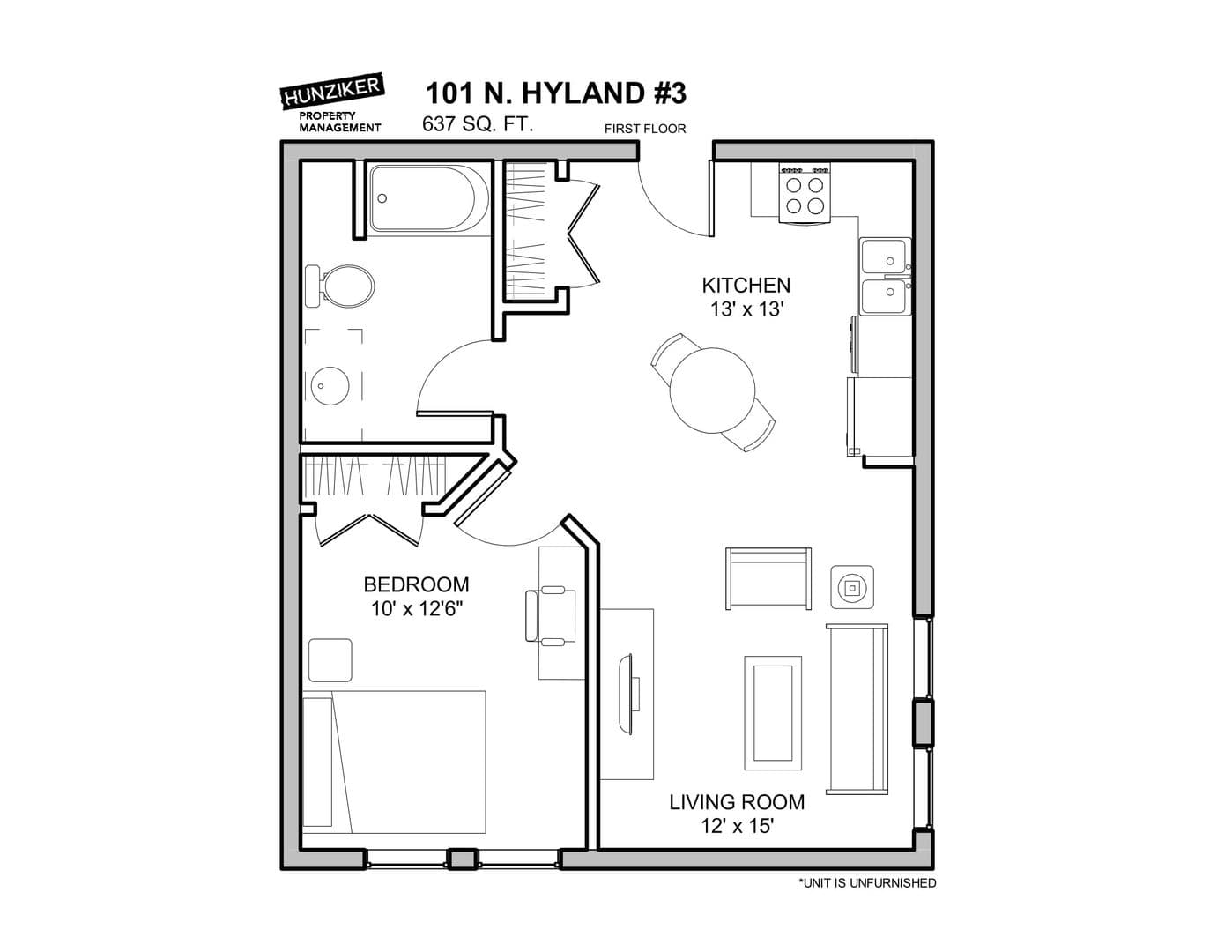 Ames Apartment: 101 N. Hyland
