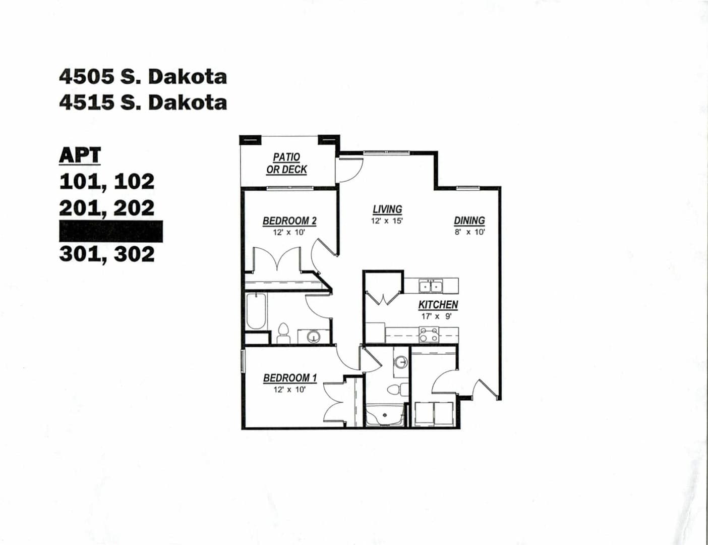 Ames Apartment: 4515 Todd
