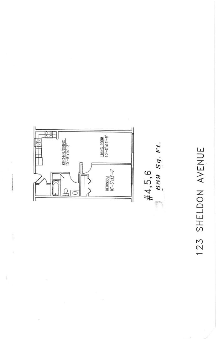 Ames Apartment: 123 Sheldon