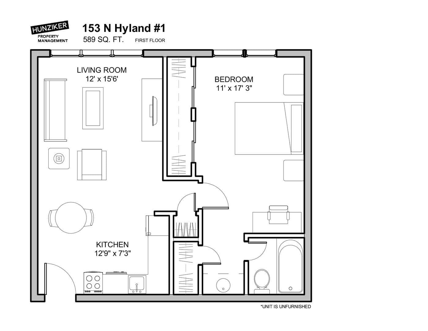 Ames Apartment: 153 N. Hyland