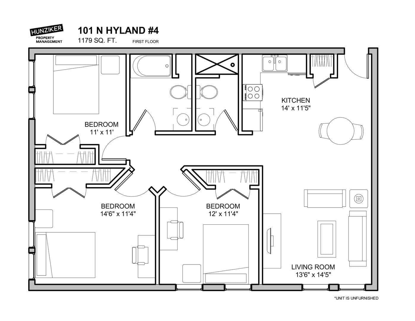 Ames Apartment: 101 N. Hyland