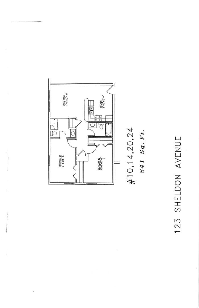 Ames Apartment: 123 Sheldon