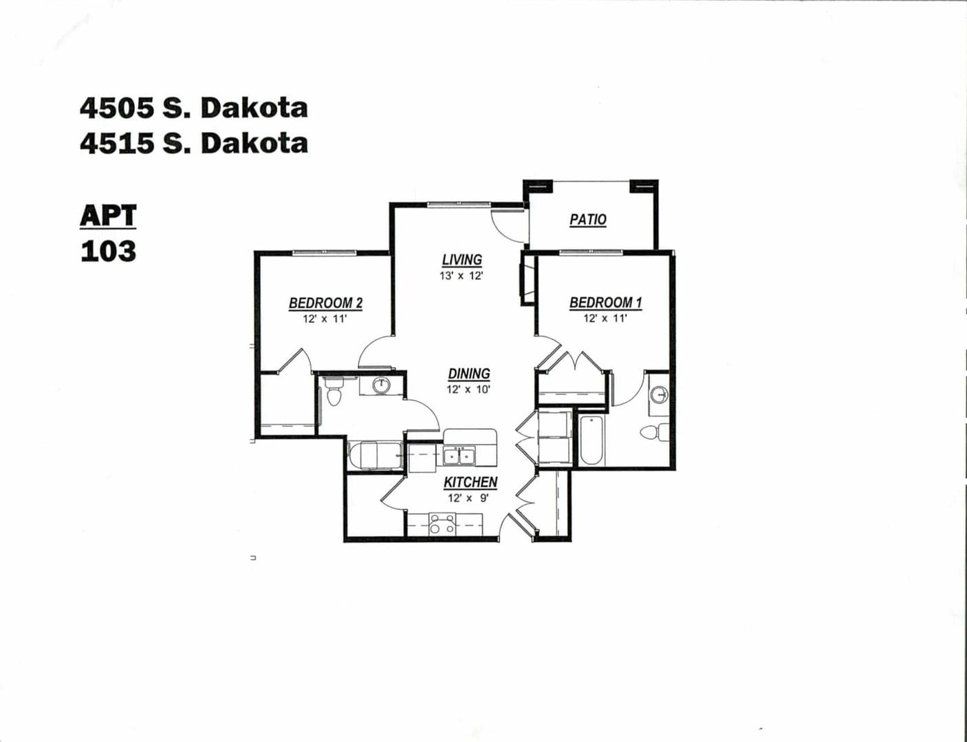 Ames Apartment: 4505 Todd