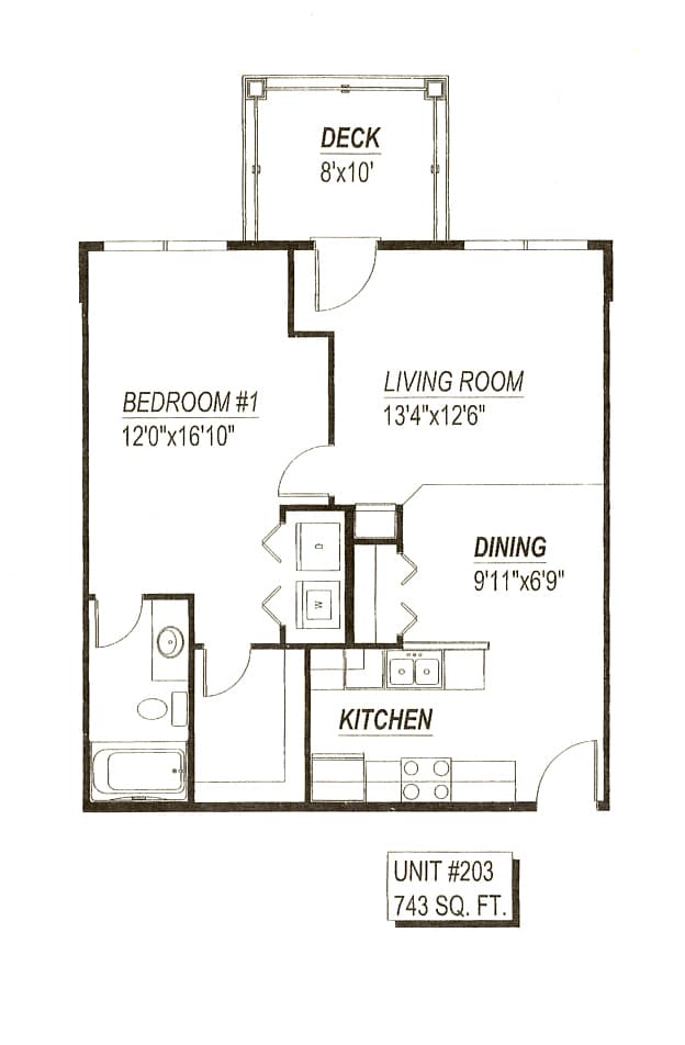 Ames Apartment: 1428 Walton