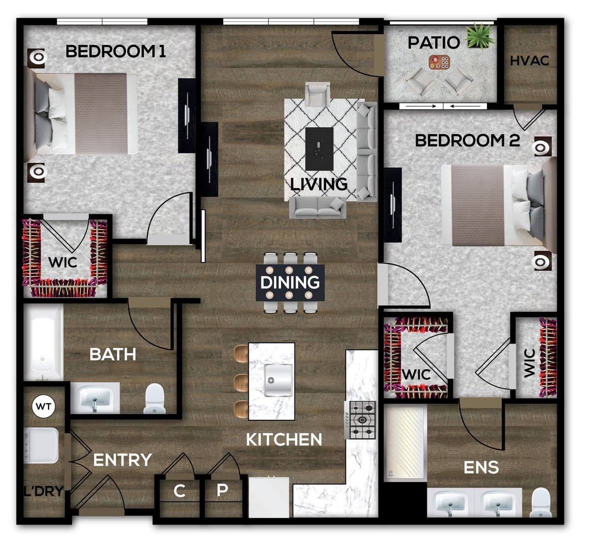 Bath Apartment: 282 N. Walnut Street