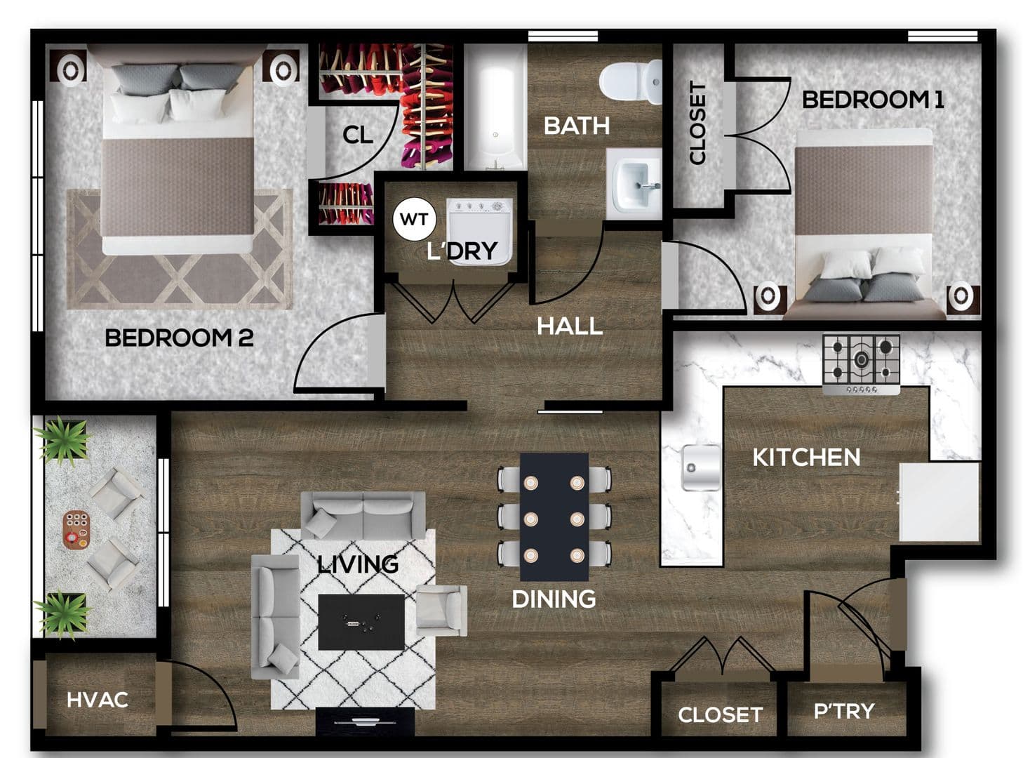 Bath Apartment: 284 N. Walnut St