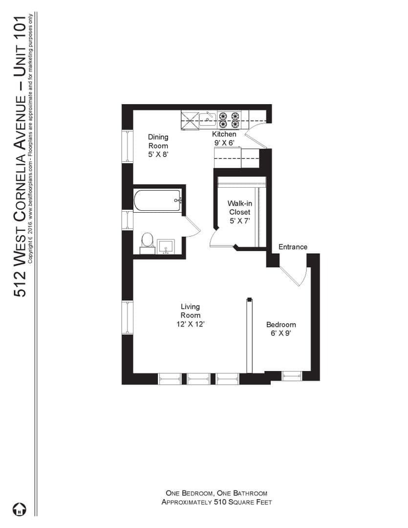Chicago Apartment: 512 W. Cornelia Ave.