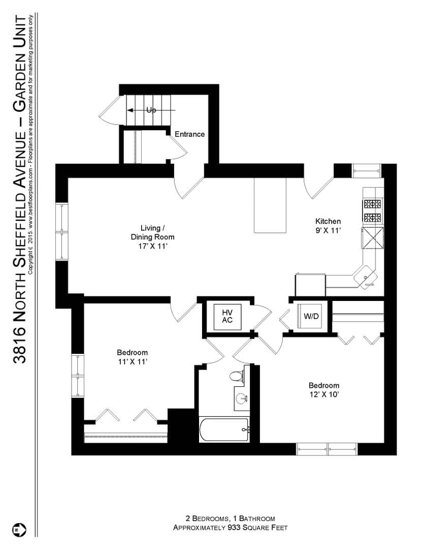 Chicago Apartment: 3808 N. Sheffield Ave.