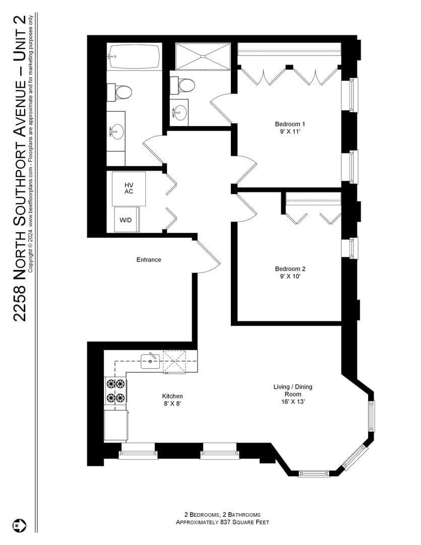 Chicago Apartment: 1405 W. Belden Ave.