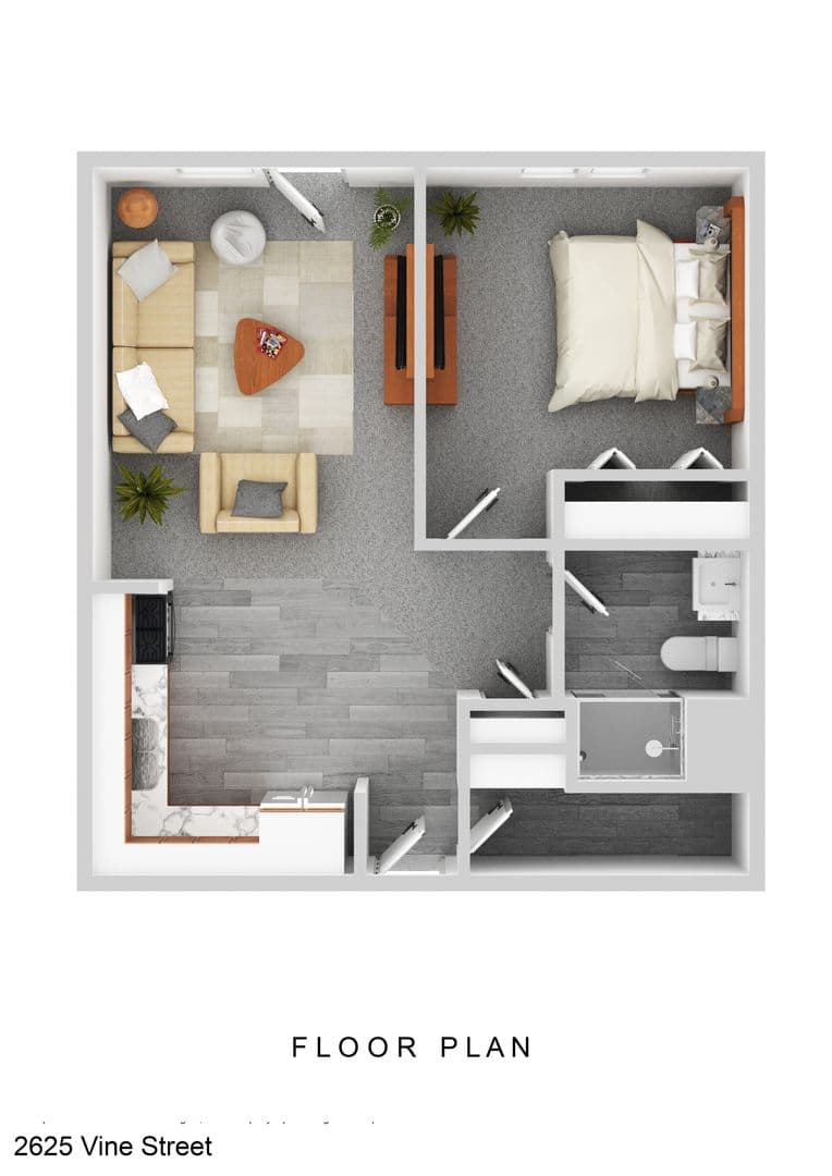 West Des Moines Apartment: 2625 Vine Street