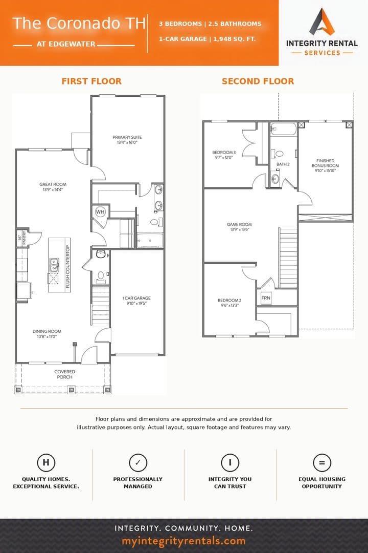 Lancaster Townhome: 20151 Serendipity Dr