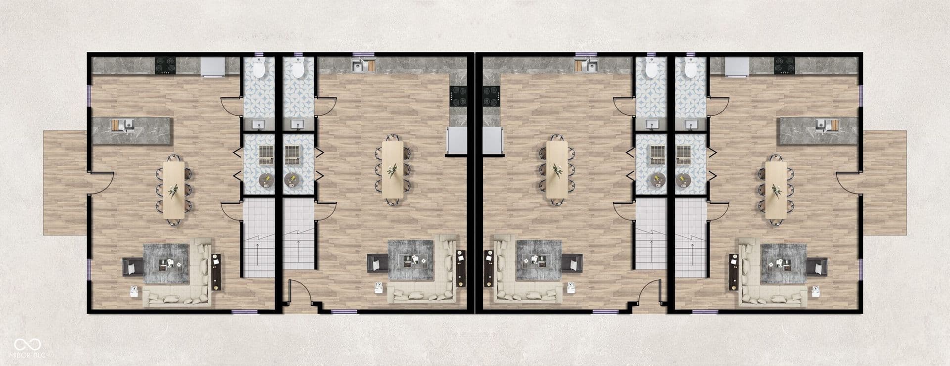 Indianapolis Townhome: 2421 Guilford Ave - Unit C