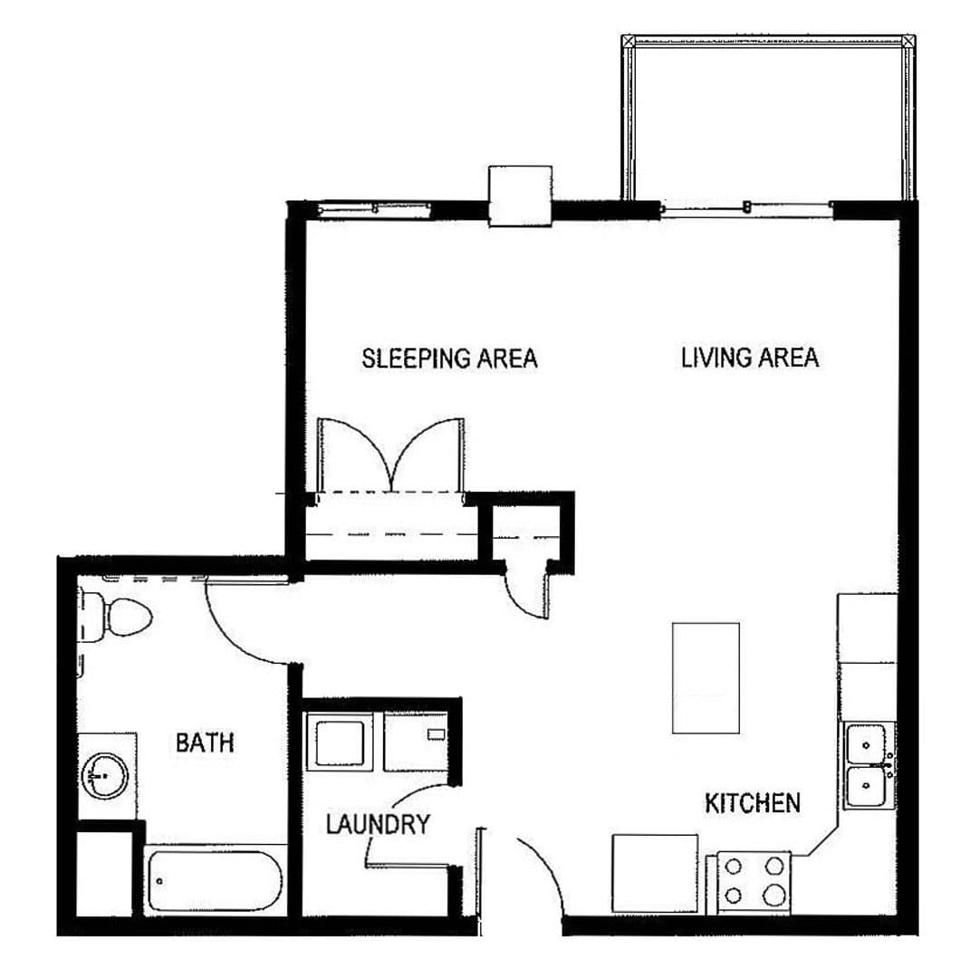 Minot Apartment: 1710-1740 13th Street SE
