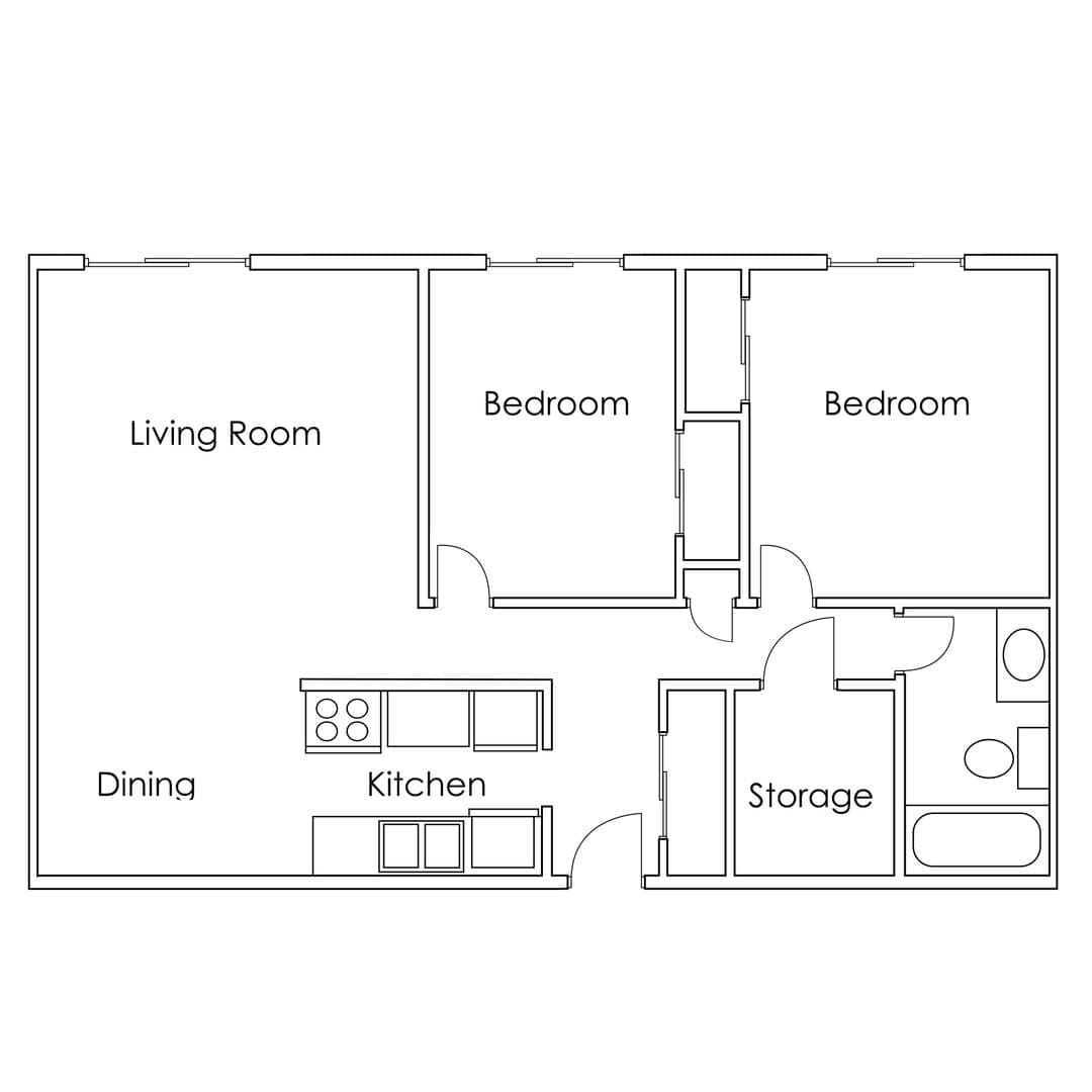 Minot Apartment: 1112 32nd Avenue SW