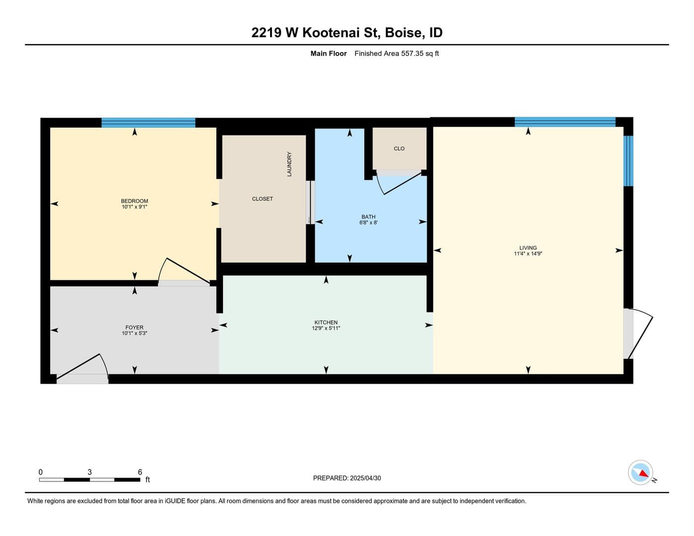 Boise Apartment: 2219 W Kootenai St