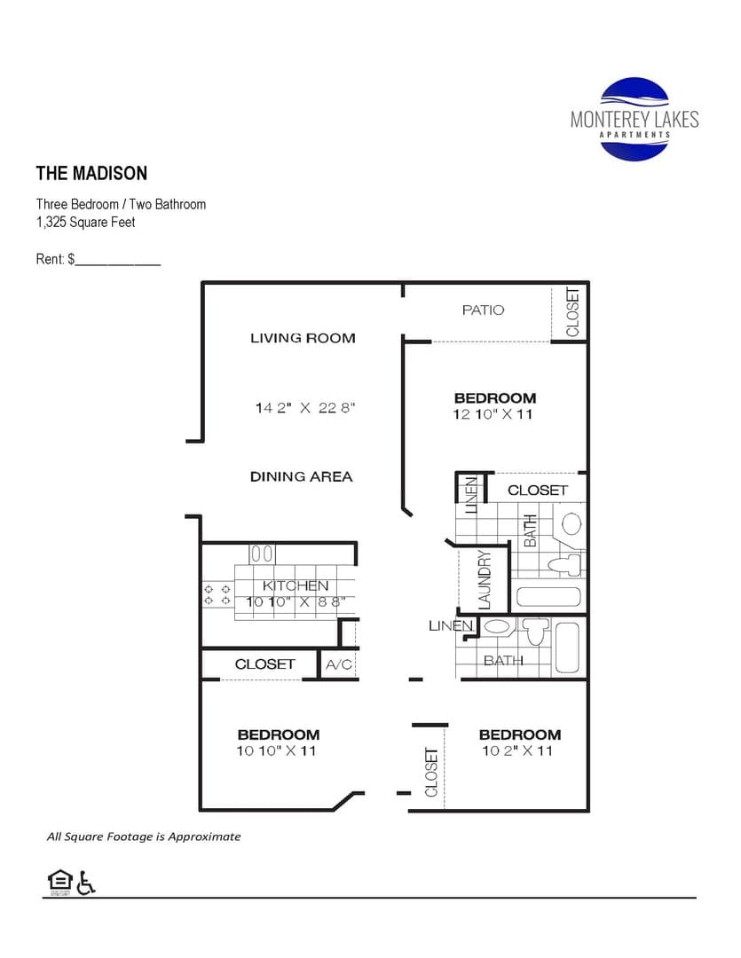 Largo Apartment: Monterey Lakes Apartments