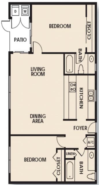 Largo Apartment: Monterey Lakes Apartments