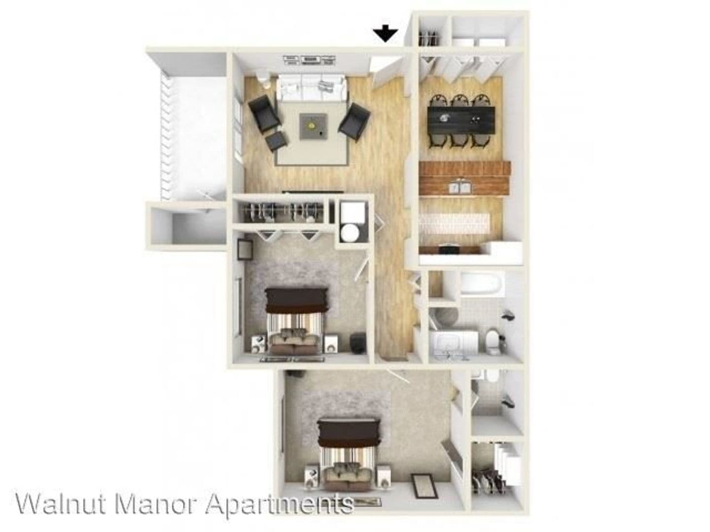 Muncie Apartment: 125 E Oldfield Ln