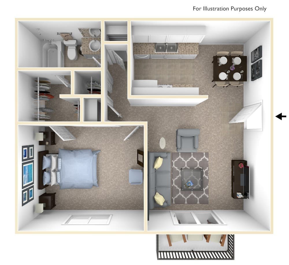 Lafayette Apartment: 100 Tonto Trail