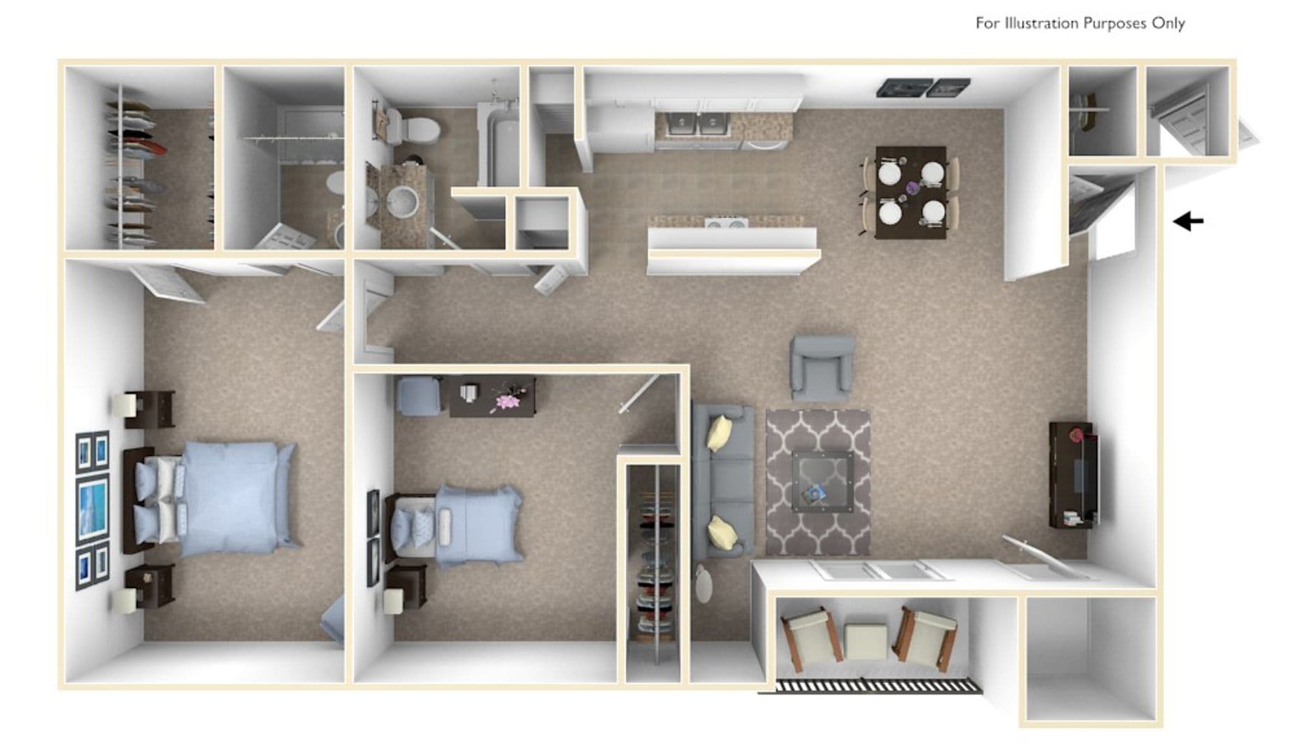 Lafayette Apartment: 100 Tonto Trail