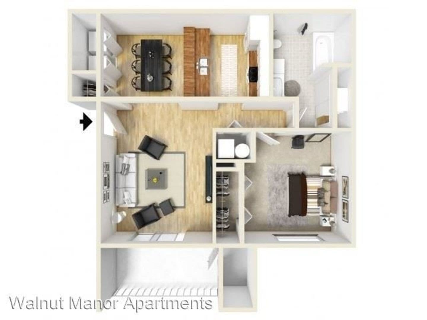 Muncie Apartment: 125 E Oldfield Ln