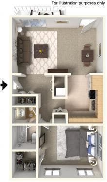 Anderson Apartment: 4325 S Madison Ave