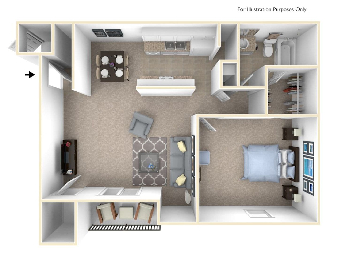 Lafayette Apartment: 100 Tonto Trail